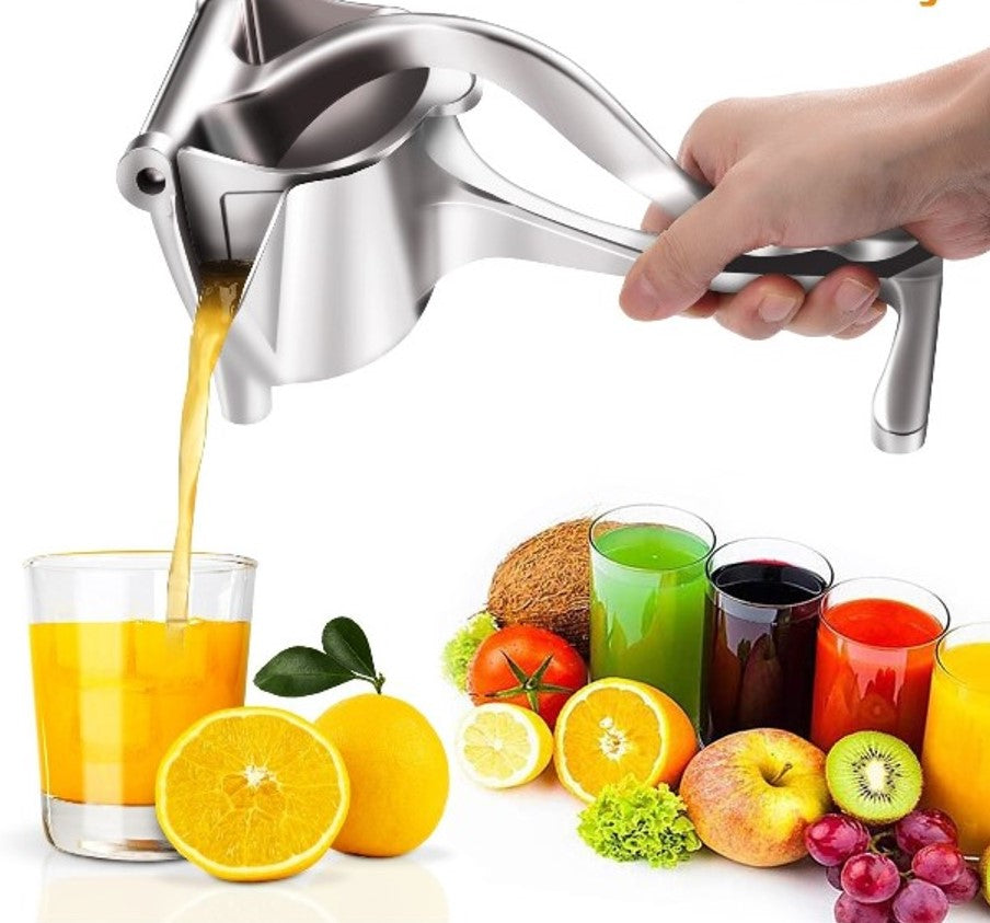 Manual Juice Squeezer Aluminum Alloy Hand Pressure Juicer