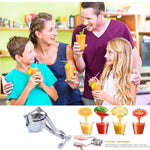 Manual Juice Squeezer Aluminum Alloy Hand Pressure Juicer